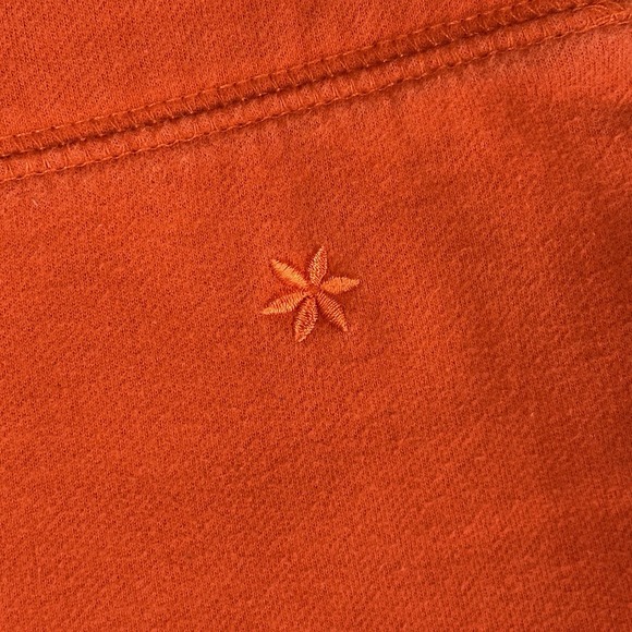 SO Wear It Declare It Orange Flare Sweatpants Small Y2K Drawstring Cotton Blend - Picture 5 of 14